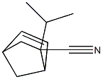 5-Norbornene-2-carbonitrile,2-isopropyl-(7CI) Struktur