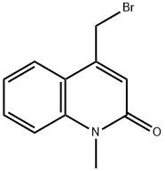 2(1H)-Quinolinone,4-(bromomethyl)-1-methyl-(9CI) Struktur