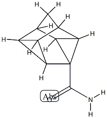 1,2-Methanodicyclopropa[cd,gh]pentalene-2c(1H)-carboxamide,hexahydro-(9CI) Struktur