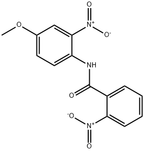 N-(4-methoxy-2-nitrophenyl)-2-nitrobenzamide Struktur