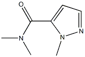 1H-Pyrazole-5-carboxamide,N,N,1-trimethyl-(9CI) Struktur