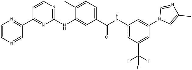 Radotinib Struktur