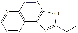 1H-Imidazo[4,5-f]quinoline,2-ethyl-(9CI) Struktur