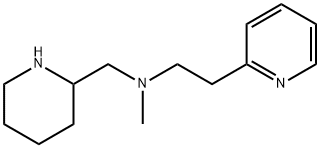 methyl(piperidin-2-ylmethyl)[2-(pyridin-2-yl)ethyl]amine Struktur