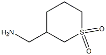 3-(aMinoMethyl)-1$l {6}-thiane-1,1-dione Struktur