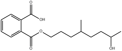 1,2-Benzenedicarboxylic Acid 1-(7-Hydroxy-4-methyloctyl) Ester\n\n(Mixture of Diastereomers), 936021-98-6, 結構式