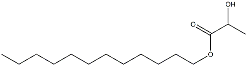 Propanoic acid, 2-hydroxy-, C12-15-alkyl esters Struktur