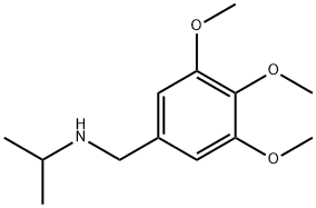 propan-2-yl[(3,4,5-trimethoxyphenyl)methyl]amine Struktur