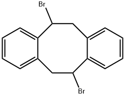 6,12-dibromo-5,6,11,12-tetrahydrodibenzo[1,2-[8]annulene Struktur