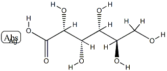 (D-gluconato-O1,O2)silver Struktur