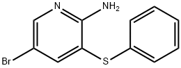 5-Bromo-3-(Phenylthio)Pyridin-2-Amine Struktur