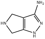 1,4,5,6-tetrahydropyrrolo[3,4-c]pyrazol-3-amine Struktur