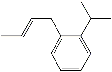 2-Butene,1-o-cumenyl-(7CI) Struktur