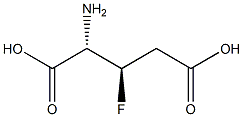 D-Glutamic acid, 3-fluoro-, erythro- (9CI) Struktur