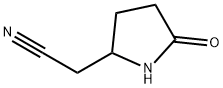 (5-OXOPYRROLIDIN-2-YL)ACETONITRILE Struktur