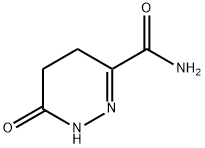 3-Pyridazinecarboxamide,1,4,5,6-tetrahydro-6-oxo-(6CI) Struktur