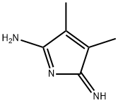 2H-Pyrrole,5-amino-2-imino-3,4-dimethyl-(6CI) Struktur