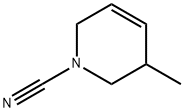 1(2H)-Pyridinecarbonitrile,3,6-dihydro-3-methyl-(6CI) Struktur