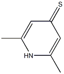 4(1H)-Pyridinethione,2,6-dimethyl-(6CI,9CI) Struktur