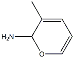 2H-Pyran-2-amine,3-methyl-(9CI) Struktur