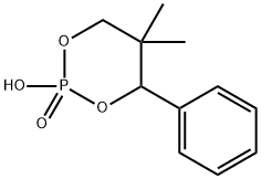 2-Hydroxy-5,5-dimethyl-4-phenyl-1,3,2-dioxaphosphinane 2-oxide Struktur