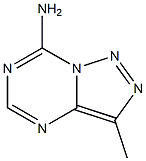 [1,2,3]Triazolo[1,5-a][1,3,5]triazin-7-amine,3-methyl-(9CI) Struktur