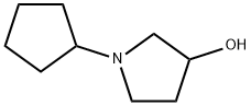 3-Pyrrolidinol,1-cyclopentyl-(6CI) Struktur