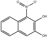 2,3-Naphthalenediol, 1-nitro- (6CI,9CI) Struktur