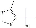 5-Thiazolemethanol,  -alpha-,-alpha-,4-trimethyl- Struktur