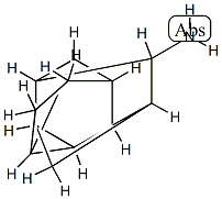 2,4,7-Metheno-1H-cyclopenta[a]pentalen-3-amine,decahydro-,(2-alpha-,3-alpha-,3a-bta-,3b-bta-,4-alpha-,6a-bta-,7-alpha-,7a-bta-,8S*)-(9CI) Struktur