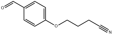 4-(4-formylphenoxy)butanenitrile Struktur