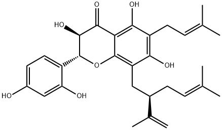 Kushenol M Struktur