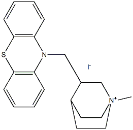 Mequitazium Struktur