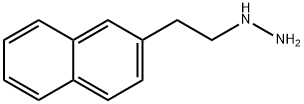 1-(2-(naphthalen-3-yl)ethyl)hydrazine Struktur