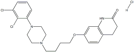 Aripiprazole hydrochloride Struktur