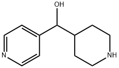 ALPHA-4-PIPERIDINYL-4-PYRIDINEMETHANOL Struktur