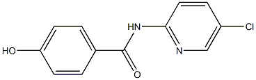 N-(5-chloropyridin-2-yl)-4-hydroxybenzamide Struktur