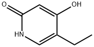 2(1H)-Pyridinone,5-ethyl-4-hydroxy-(9CI) Struktur