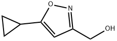 (5-環(huán)丙基-3-異惡唑)甲醇, 1060817-48-2, 結(jié)構(gòu)式