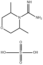 3,5-DIMETHYLMORPHOLINE-4-CARBOXAMIDINEHEMISULFATESALT Struktur