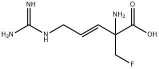 alpha-monofluoromethyl-3,4-dehydroarginine Struktur