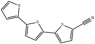 2,2':5',2''-Terthiophene-5-carbonitrile Struktur