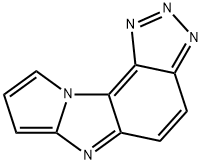 Pyrrolo[2,1:2,3]imidazo[4,5-e]benzotriazole (9CI) Struktur