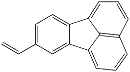 poly(11-vinylfluoranthene) Struktur