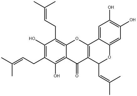 Artoheterophyllin B Struktur