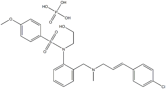 KN-93 Phosphate Struktur