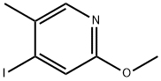 4-iodo-2-Methoxy-5-Methylpyridine Struktur