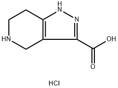 4,5,6,7-四氫-1H-吡唑并[4,3-C]吡啶-3-羧酸酯酸鹽, 1242339-11-2, 結(jié)構(gòu)式