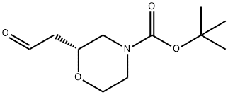 (R)-N-BOC-2-嗎啉乙醛, 1257853-70-5, 結(jié)構(gòu)式