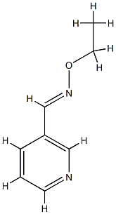 3-Pyridinecarboxaldehyde,O-ethyloxime,[C(E)]-(9CI) Struktur